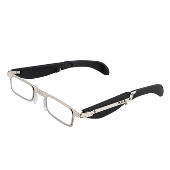 Szemüveg olvasáshoz, PC lencsékkel, anti-kék fény és anti-radiáció, teljes keret – fém/PC, négyzetes forma