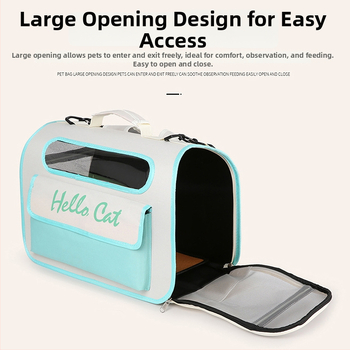 Чанта за домашни любимци за котка и малък кученце – Oxford материал, капацитет 40, Charming Pet