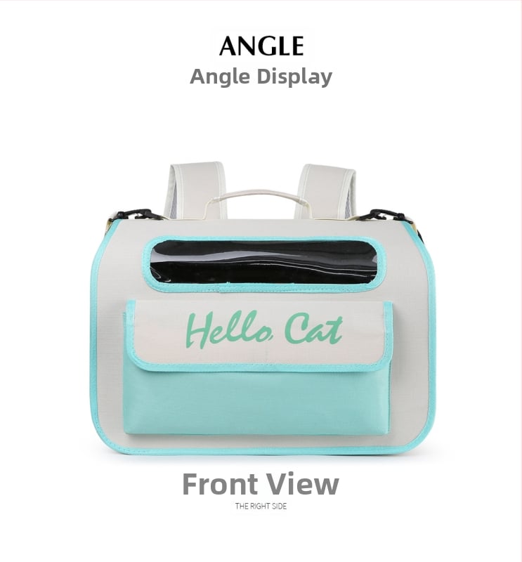 Чанта за домашни любимци за котка и малък кученце – Oxford материал, капацитет 40, Charming Pet