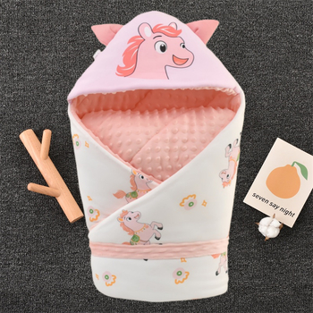 Бебешко одеяло за новородени, пълнеж полиестерно влакно, плат от 100% памук