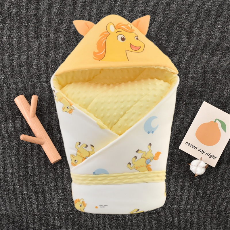 Бебешко одеяло за новородени, пълнеж полиестерно влакно, плат от 100% памук