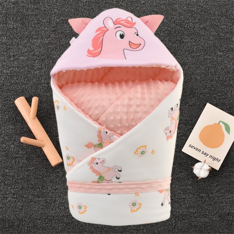 Бебешко одеяло за новородени, пълнеж полиестерно влакно, плат от 100% памук