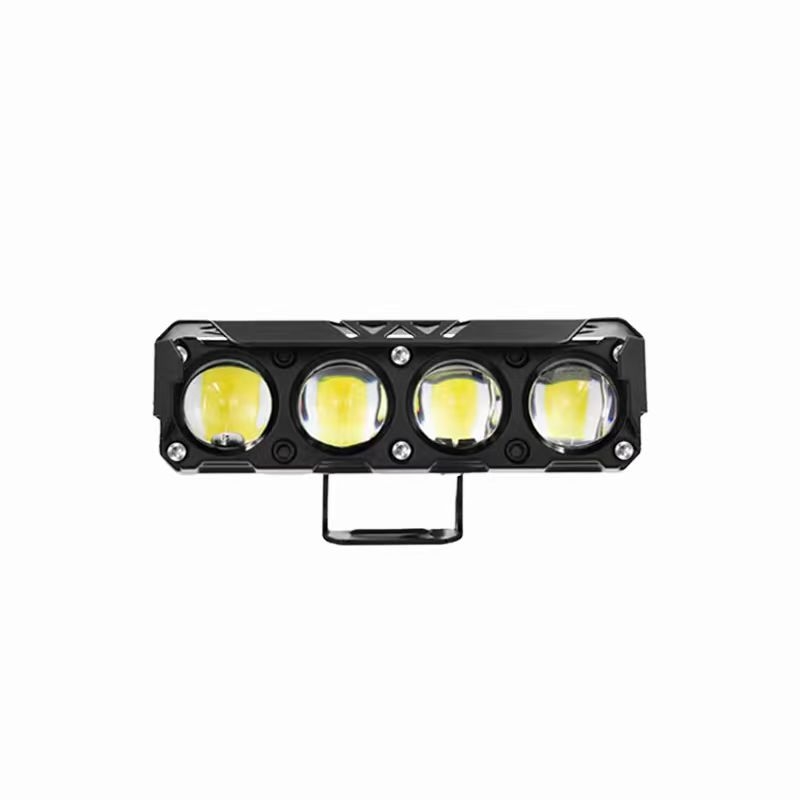 Motociklističko LED prednje svjetlo s lećom, 12-80V, IPX5, model R134, aluminij