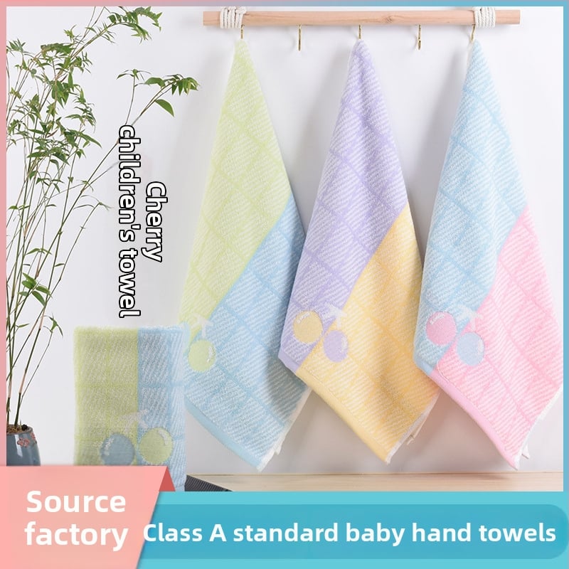 Dječji ručnik od čistog pamuka, Jacquard tkanina, 32 vlakana, težina ispod 50 g, mogućnost logotipa