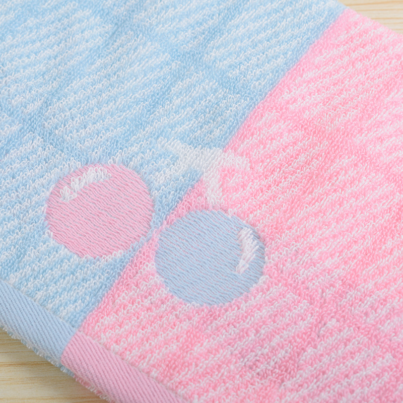 Dječji ručnik od čistog pamuka, Jacquard tkanina, 32 vlakana, težina ispod 50 g, mogućnost logotipa