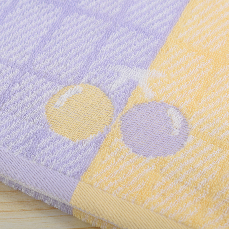 Dječji ručnik od čistog pamuka, Jacquard tkanina, 32 vlakana, težina ispod 50 g, mogućnost logotipa