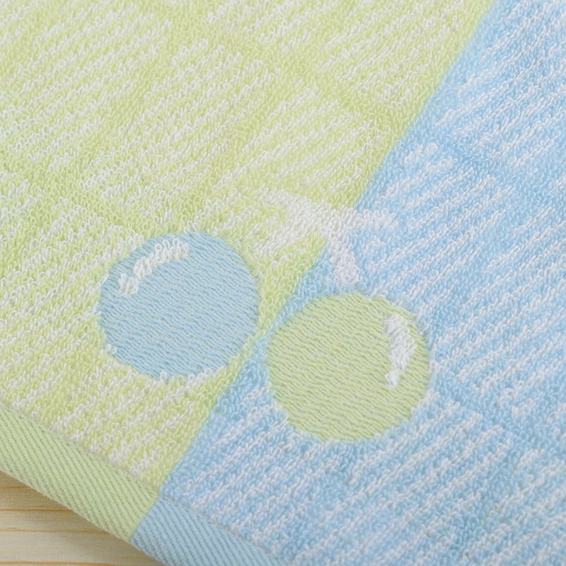 Dječji ručnik od čistog pamuka, Jacquard tkanina, 32 vlakana, težina ispod 50 g, mogućnost logotipa