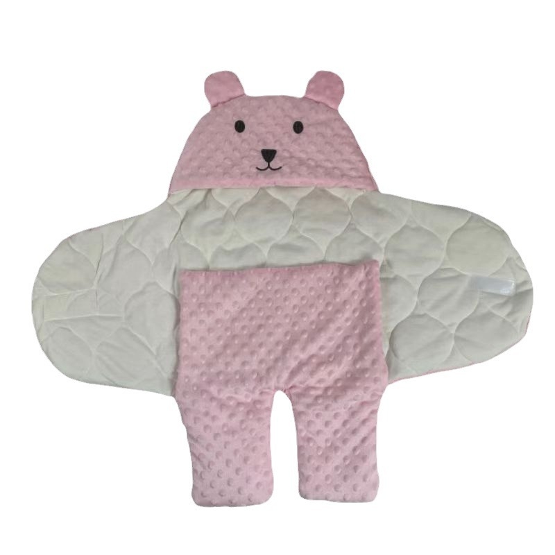 All-season zavin za novorođenče s anti-startle značajkom, uzorak životinja, materijal od 100% pamuka