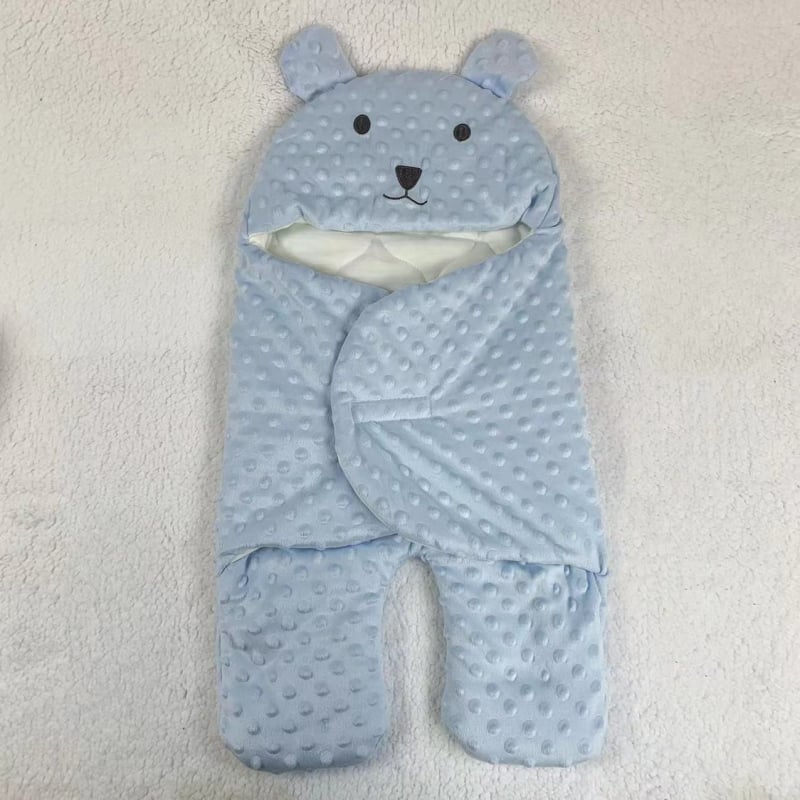 All-season zavin za novorođenče s anti-startle značajkom, uzorak životinja, materijal od 100% pamuka