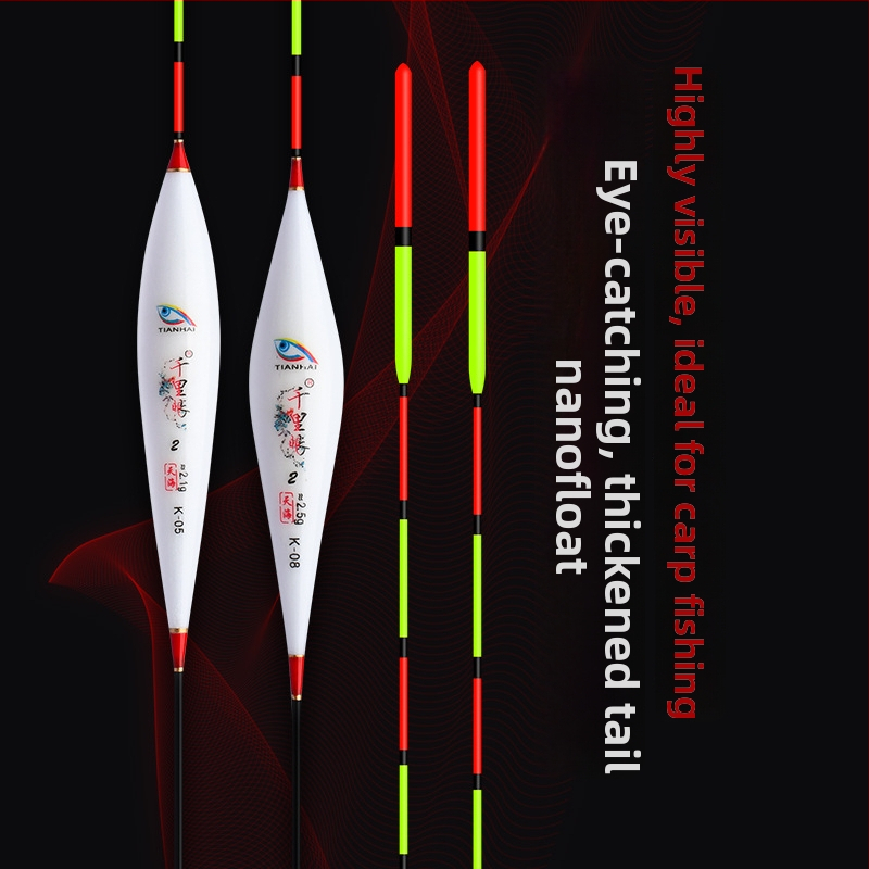 Vertikálne driftové plávky pre rybolov — Telepathy, kompozitný materiál