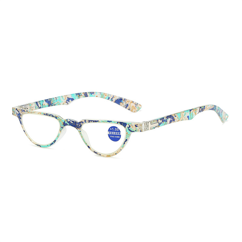 Női olvasószemüveg anti-kékfény, kis négyzet alakú keret dragon-főnix díszítéssel, AC lencsék, teljes keret PC keret, 2024 ősz kiadás