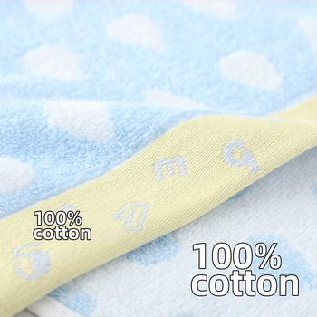 Scarecrow Cotton Dječji ručnik za lice, 100% pamuk, Jacquard tkanina, 21 niti, težina ispod 50 g