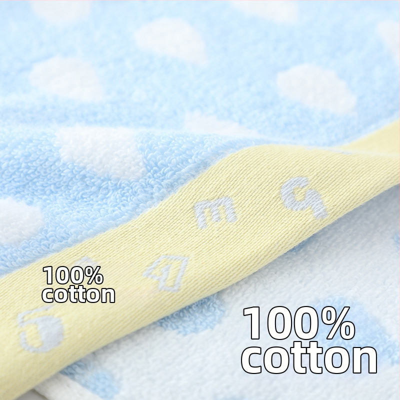 Scarecrow Cotton Dječji ručnik za lice, 100% pamuk, Jacquard tkanina, 21 niti, težina ispod 50 g