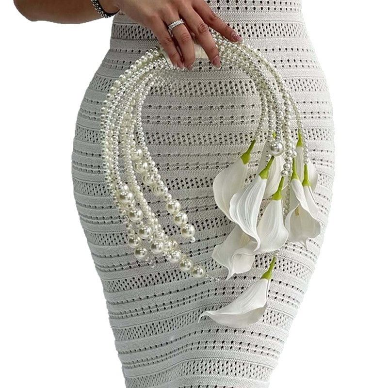 Calla Lily Waterfall buket — Potpuni komplet za registraciju vjenčanja, pakiranje u PP vrećicu, poklon za rođendan za razrednog druga, Božić i Kineski Dan zaljubljenih