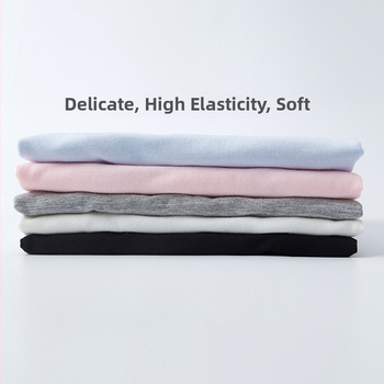 Dječji modalni kućni set – unisex, tanak, mekan, odvlažuje vlagu, jednobojan, 90% modal, dugi rukav i hlače