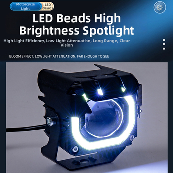 LED prednje svjetlo za električna vozila, 30W, 12-80V, IP67, 3000–6500 lm