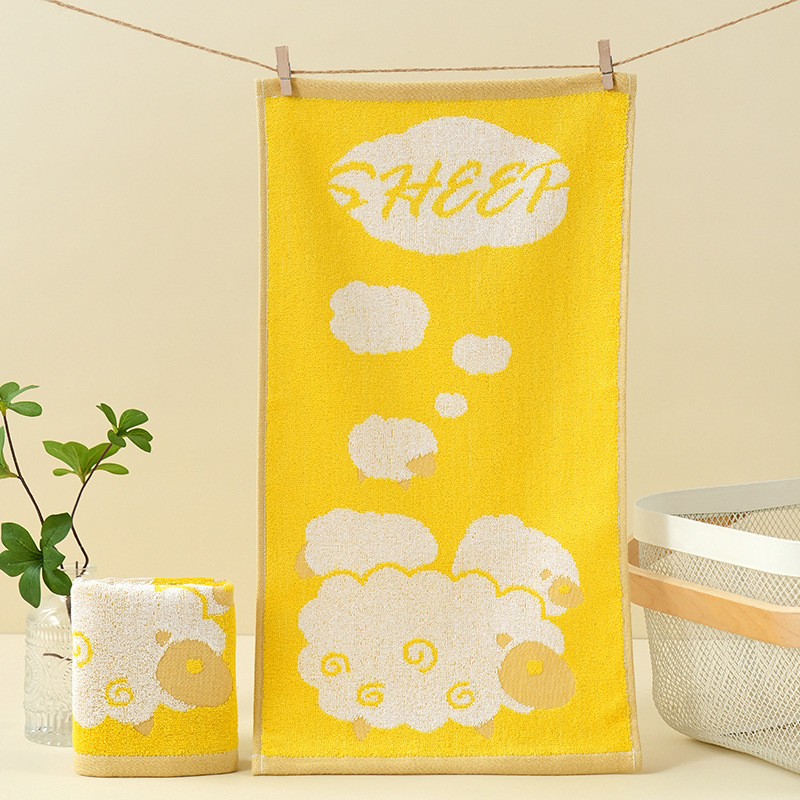 Dječji ručnik od bambusovih vlakana, jacquard, 32 niti, 50–80 g, za bebe i djecu