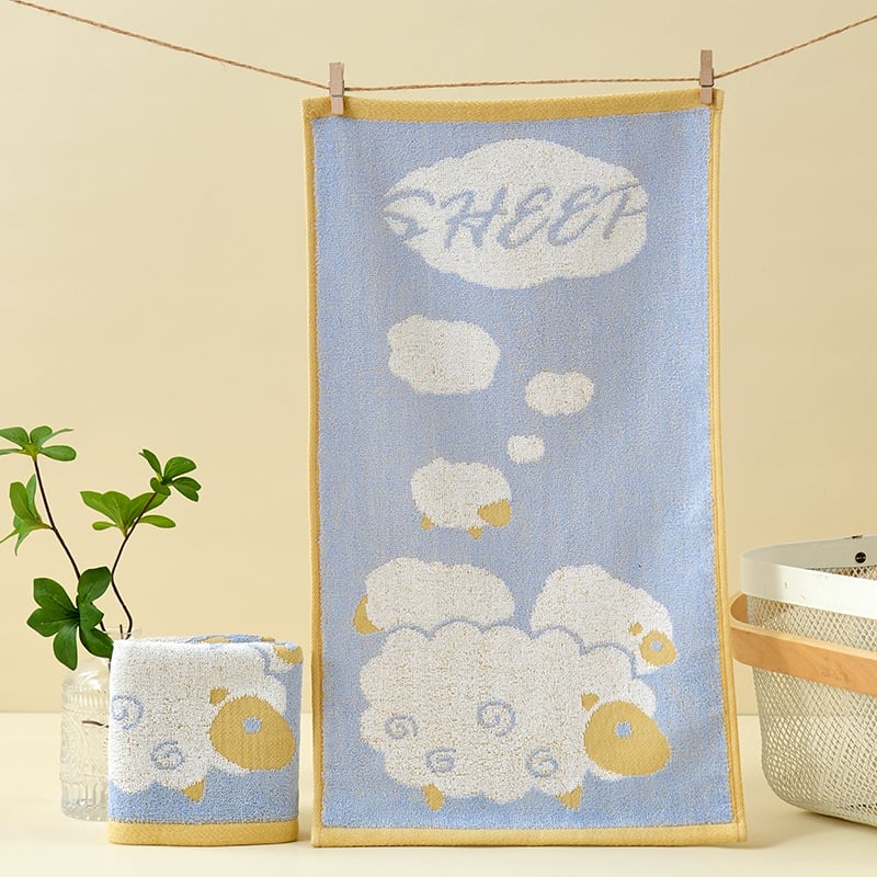 Dječji ručnik od bambusovih vlakana, jacquard, 32 niti, 50–80 g, za bebe i djecu