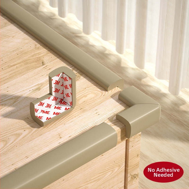 Detský ochranný roh stola - samolepiaca ochrana hrán, mäkká ochranná podložka pre bezpečnosť dieťaťa (Značka: Powerful merchant)