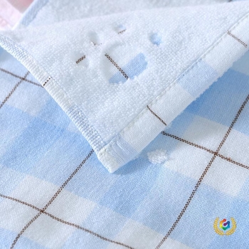 Dječji ručnik, 100% pamuk, jacquard tkanina, prugasti uzorak, težina 50-80 g