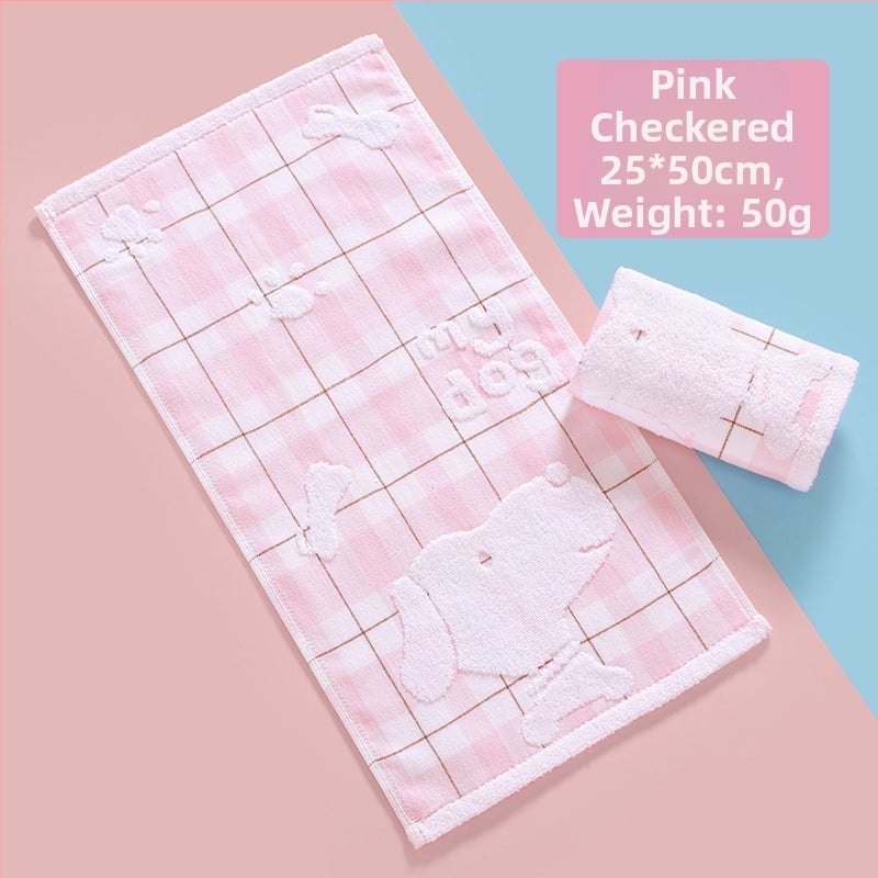 Dječji ručnik, 100% pamuk, jacquard tkanina, prugasti uzorak, težina 50-80 g