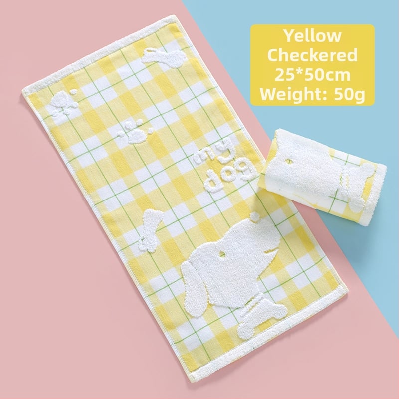 Dječji ručnik, 100% pamuk, jacquard tkanina, prugasti uzorak, težina 50-80 g