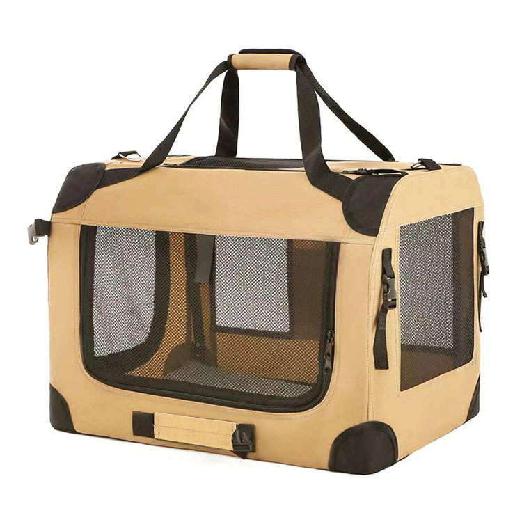 Чанта за превоз на домашни любимци, сгъваема и портативна, полиестер, капацитет 105840, подходяща за животни над 7 кг