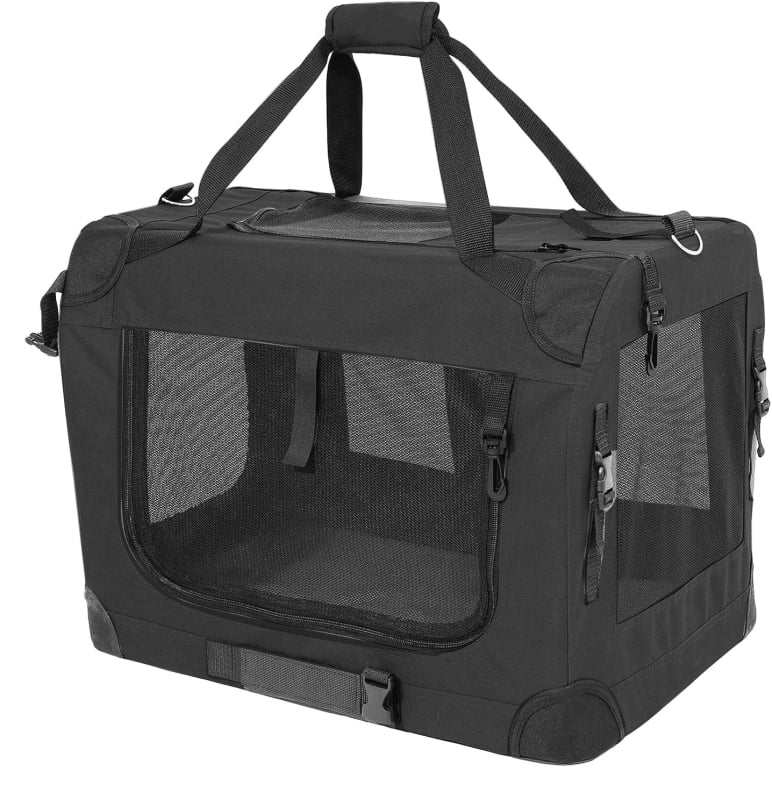 Чанта за превоз на домашни любимци, сгъваема и портативна, полиестер, капацитет 105840, подходяща за животни над 7 кг