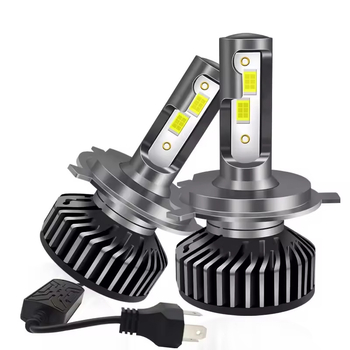 Automobilski LED far s kućištem od aluminijske legure — 55W, 12V, 6000K, 5.000–12.000 lm, 50.000 h; kompatibilno s H1/H7/H4/H11