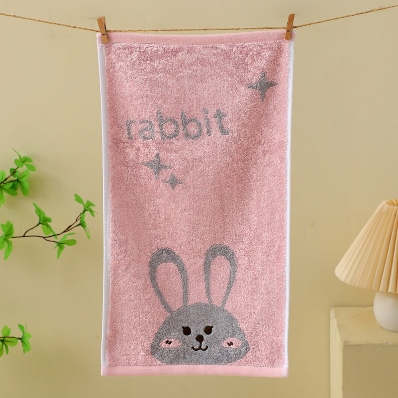 Dječji ručnik za lice i ruke od 100% pamuka, Jacquard tkanina, 32s, 50–80 g, univerzalna uporaba