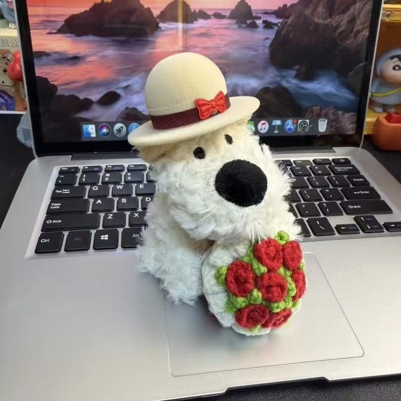 Плюшена играчка: карикатурно мече Теди, напълнено с PP памук, висококачествен плюш, многофункционална, за възраст 14+, унисекс