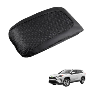 Kožni zaštitni poklopac pretinca za naslon za ruku s podiznim jastučićem za petu generaciju Toyota RAV4 — otporan na ogrebotine, otporan na habanje, prilagodljiv