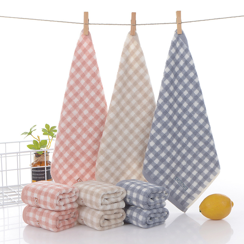 Krpa za lice od 100% pamuka, 32S niti, izšivanje, težina 50–80 g, prilagodba dostupna