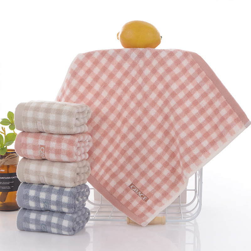 Krpa za lice od 100% pamuka, 32S niti, izšivanje, težina 50–80 g, prilagodba dostupna