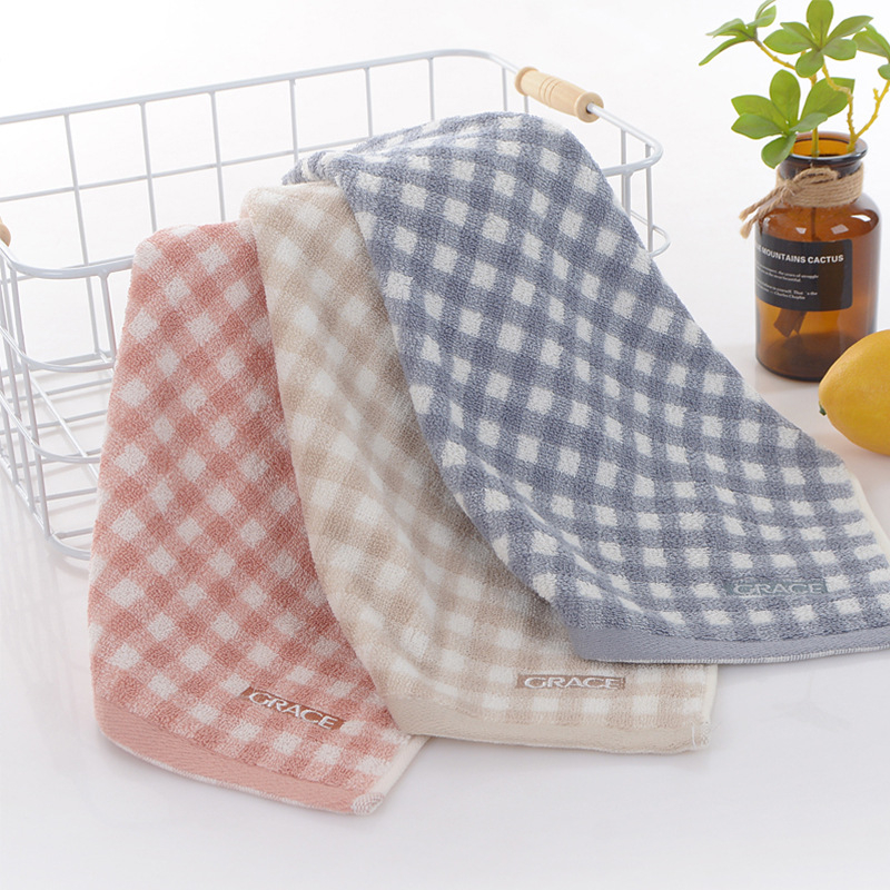 Krpa za lice od 100% pamuka, 32S niti, izšivanje, težina 50–80 g, prilagodba dostupna