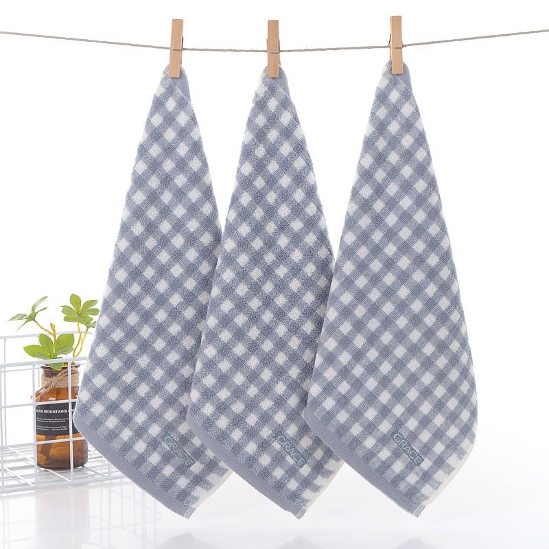 Krpa za lice od 100% pamuka, 32S niti, izšivanje, težina 50–80 g, prilagodba dostupna