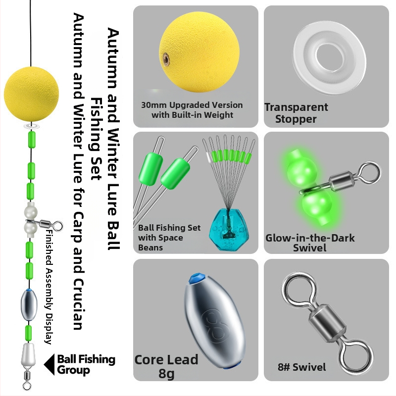 EVA plávajúci plávok pre rybolov – sada váh, Luoyang plávak a plávajúce nástrahy