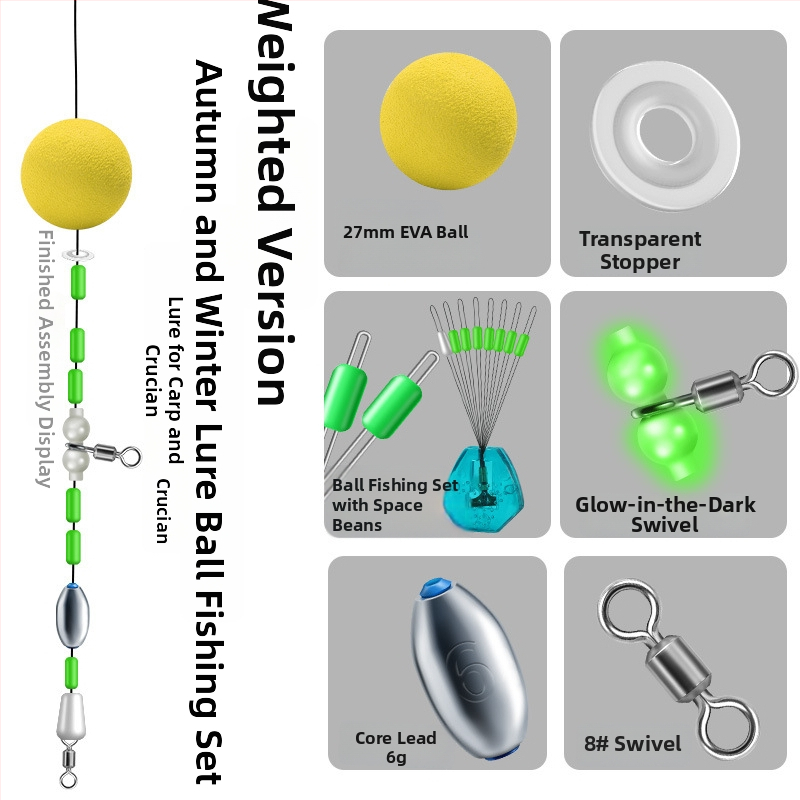 EVA plávajúci plávok pre rybolov – sada váh, Luoyang plávak a plávajúce nástrahy