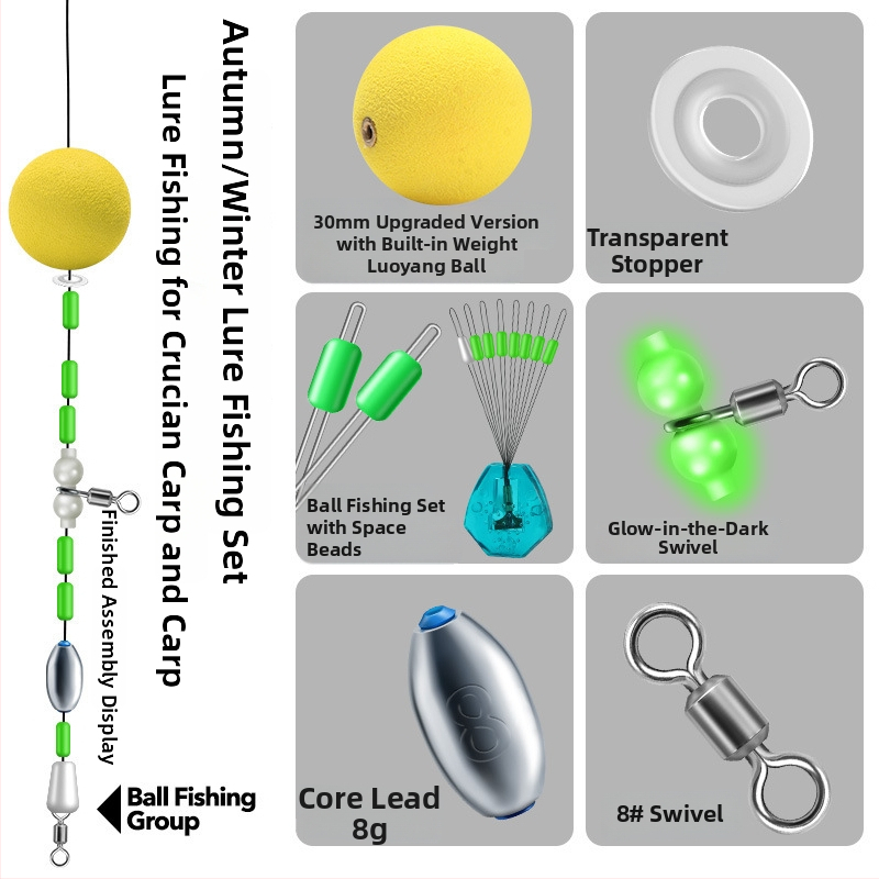 EVA plávajúci plávok pre rybolov – sada váh, Luoyang plávak a plávajúce nástrahy
