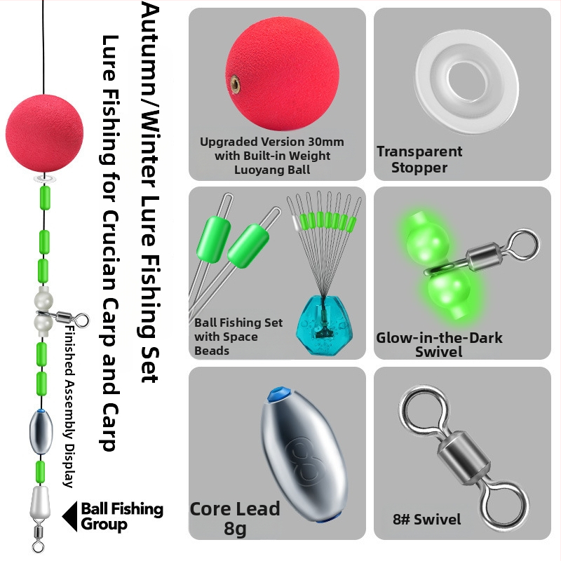 EVA plávajúci plávok pre rybolov – sada váh, Luoyang plávak a plávajúce nástrahy