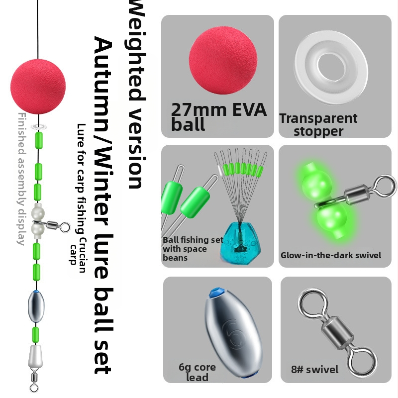 EVA plávajúci plávok pre rybolov – sada váh, Luoyang plávak a plávajúce nástrahy