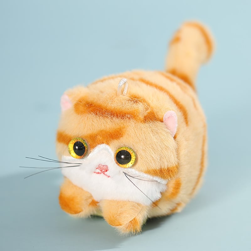 Lejier Плюшено кученце: подвижна опашка и звук, талисман за раница, полиестер с пълнеж PP памук