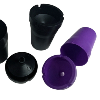 Τασάκι αυτοκινήτου με διπλό επίπεδο, αντιδιαρροϊκό και ανθεκτικό σε υψηλές θερμοκρασίες; Μοντέλο YG001, Υλικό: Πλαστικό, Βάρος 65 g, Διαδικασία κατασκευής: Χύτευση