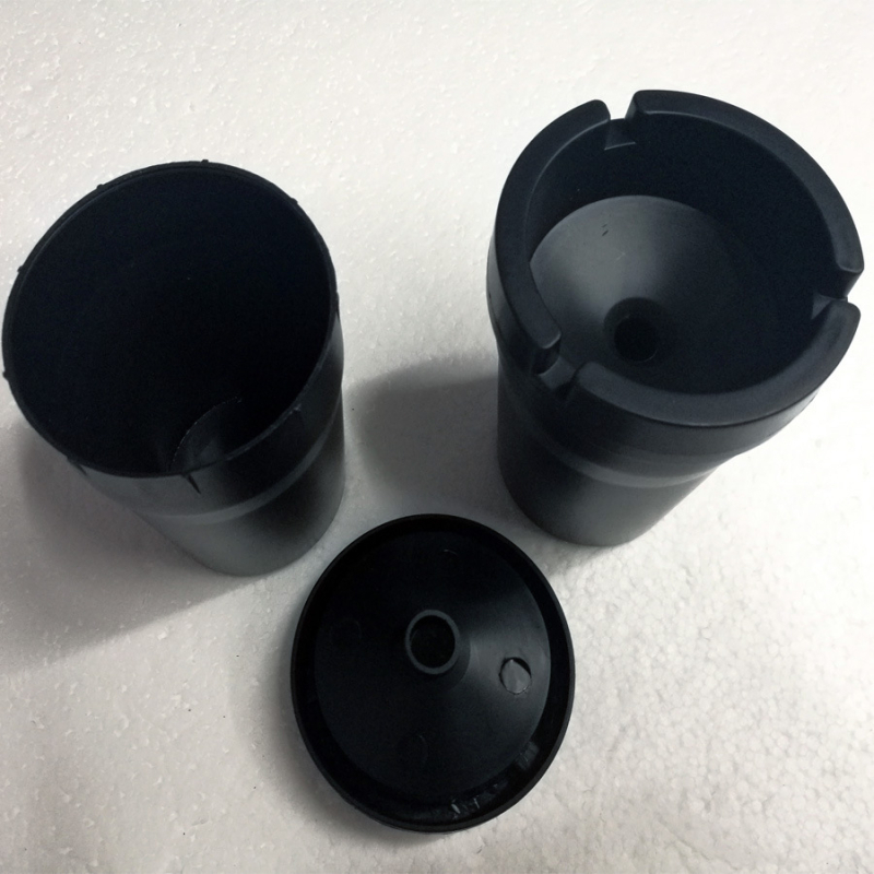 Τασάκι αυτοκινήτου με διπλό επίπεδο, αντιδιαρροϊκό και ανθεκτικό σε υψηλές θερμοκρασίες; Μοντέλο YG001, Υλικό: Πλαστικό, Βάρος 65 g, Διαδικασία κατασκευής: Χύτευση