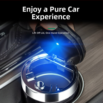 Mandini τασάκι αυτοκινήτου με φωτισμό για εσωτερική εγκατάσταση – μοντέλο TAI7-20260101801045, ABS, βάρος 0.8