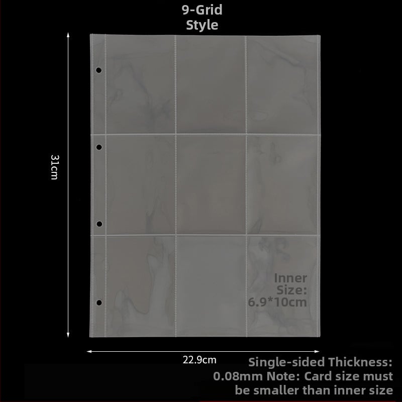 Album za kartice s prilagodljivim stranicama i ispisom logotipa, PP unutarnje stranice