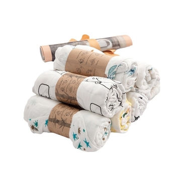 Takai Prilagođena mušljina bambus-pamučna deka za bebe i malu djecu, ljeto, težina ispod 300 g