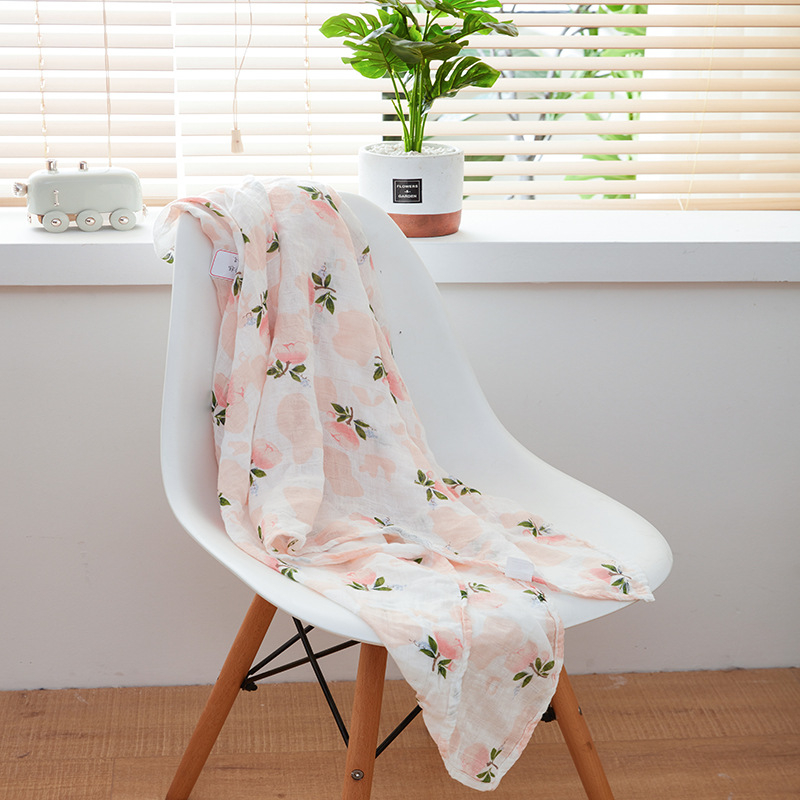 Takai Prilagođena mušljina bambus-pamučna deka za bebe i malu djecu, ljeto, težina ispod 300 g