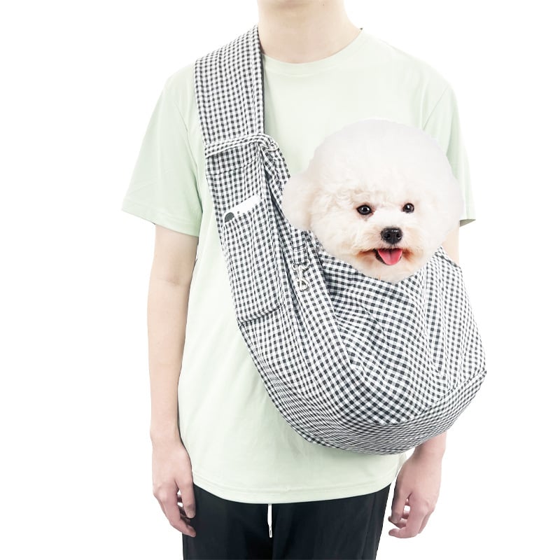 Чанта за разходки на домашни любимци през едно рамо, мотив Дракон и Феникс, полиестер, капацитет 7,5 кг