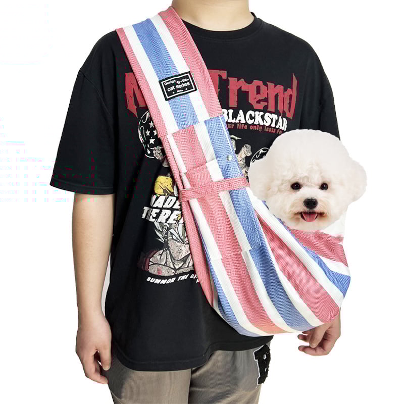 Чанта за разходки на домашни любимци през едно рамо, мотив Дракон и Феникс, полиестер, капацитет 7,5 кг